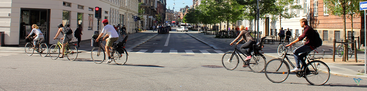 Mit dem Fahrrad in der Stadt unterwegs - koffer24