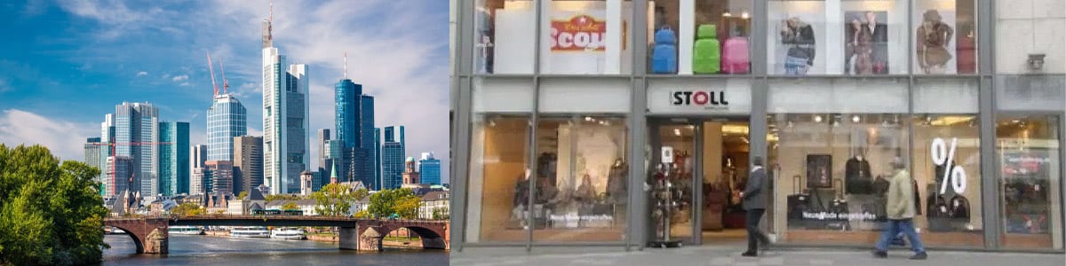 koffer24 stoll history - Ladengeschäft in Frankfurt 